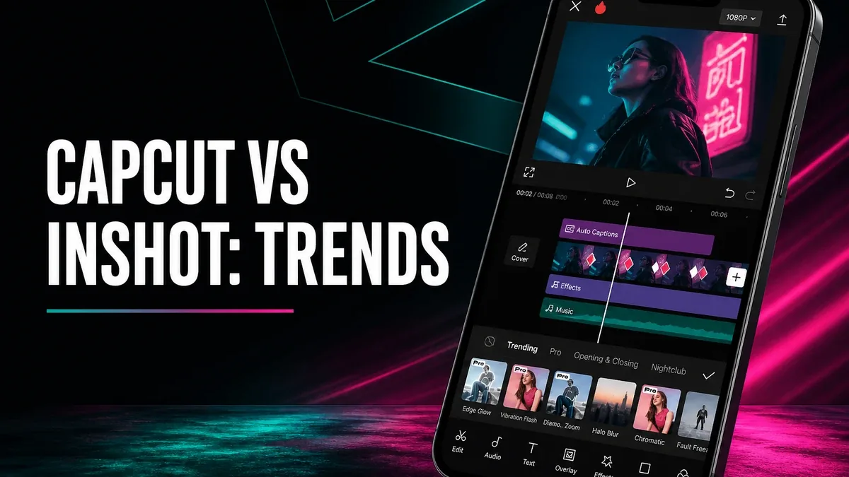 CapCut vs InShot: Which Is Better When Trend Production Beats Simple Packaging
