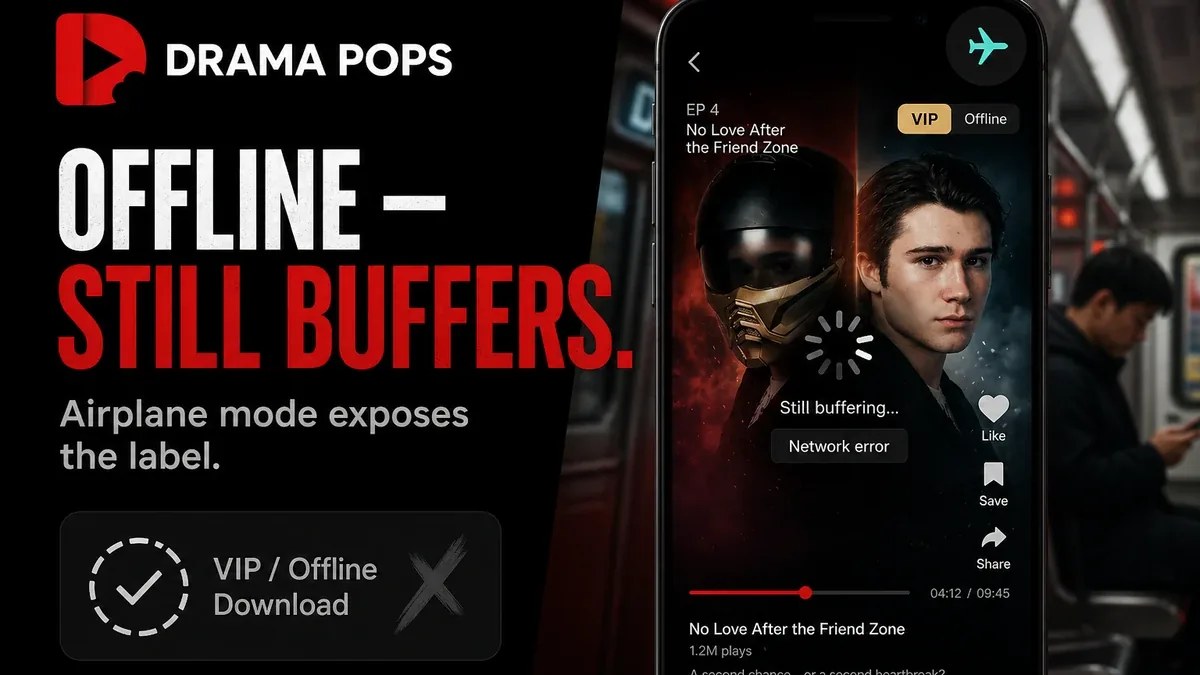 Drama Pops: Why VIP Offline Labels Feel Ready Until Airplane Mode Still Buffers cover