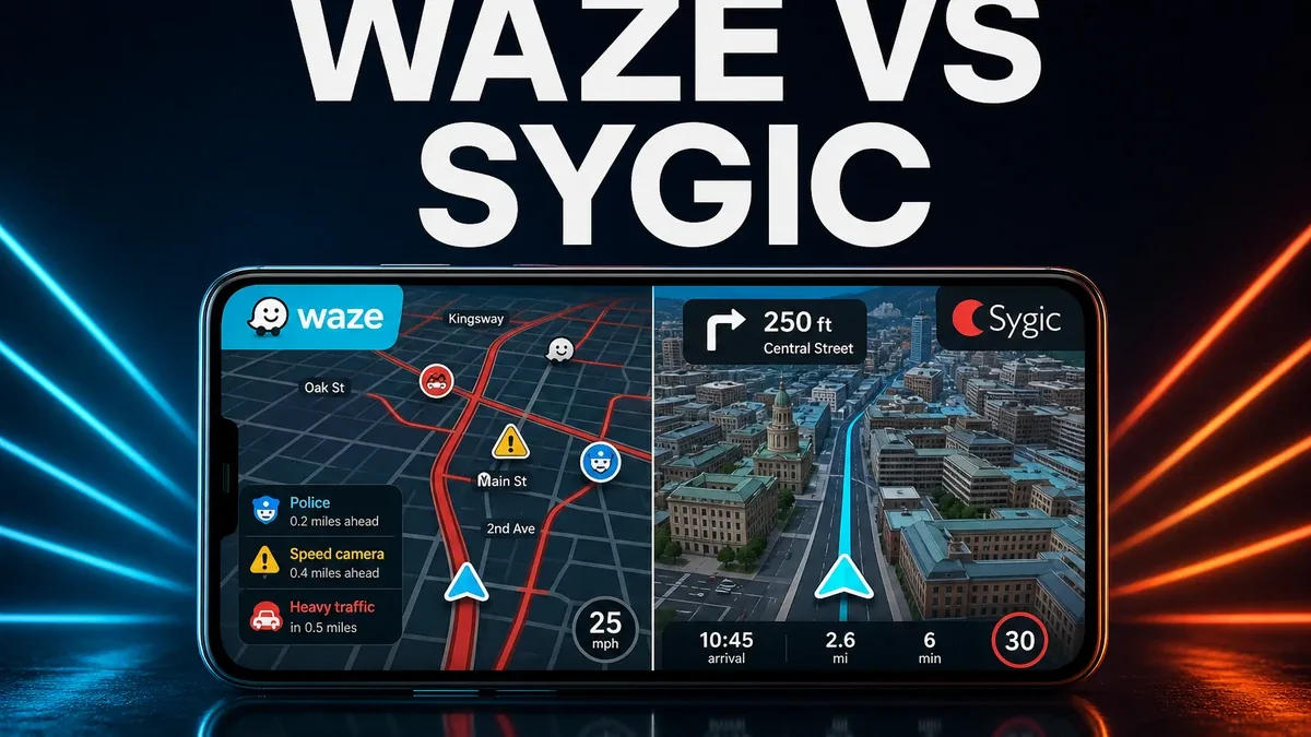 Waze vs Sygic: Which Navigation App Is Better When Live Traffic Matters More Than Offline Maps?