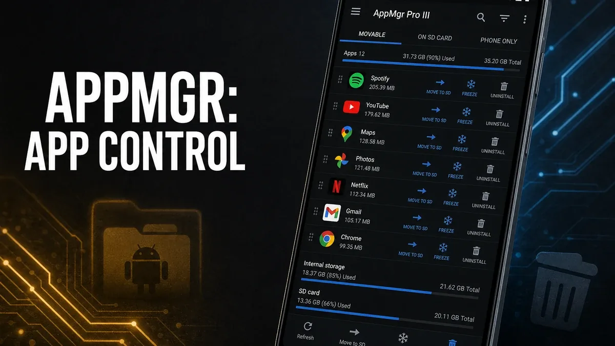 When AppMgr Pro III Is Worth Using (and When App Control Beats Phone Cleaners)