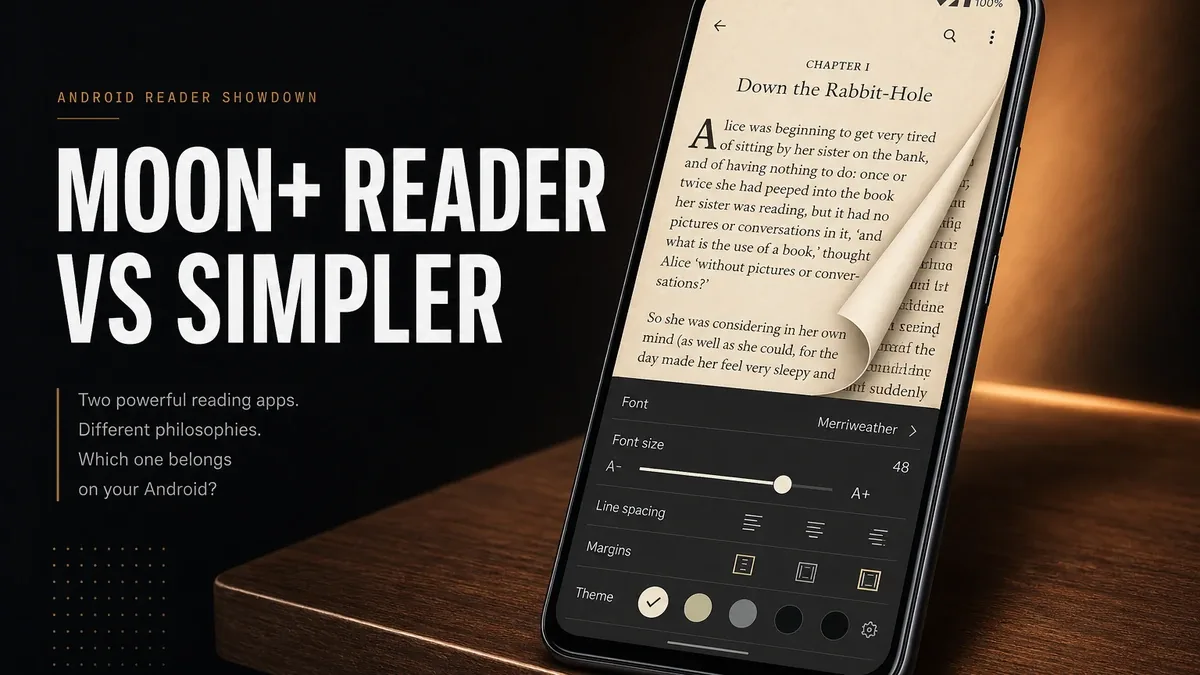 When Moon+ Reader Pro Is the Right Choice on Android and When a Simpler Reader Is Better