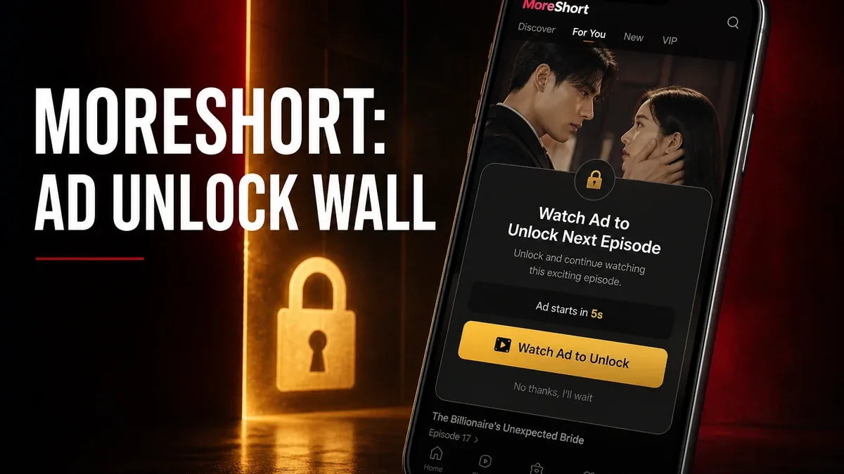 When MoreShort Is Worth Using (and When Rewarded-Ad Unlocks Are the Real Wall)
