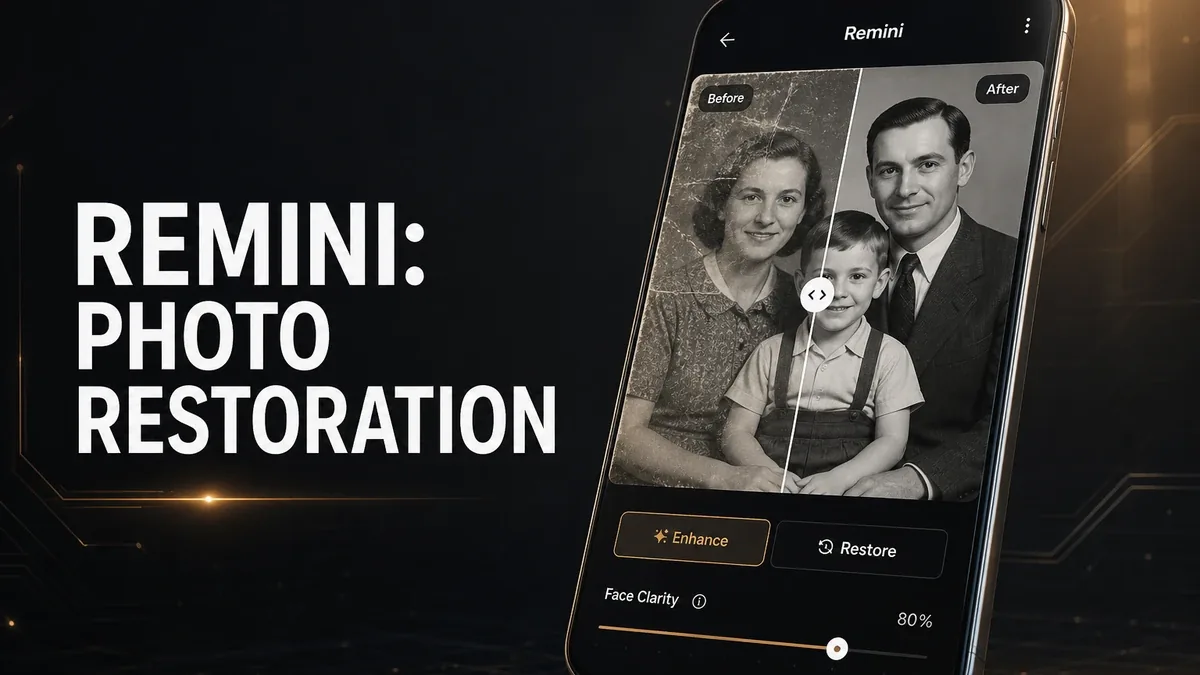 When Remini Is the Right Photo App — and When Restoration Beats Creative Editing