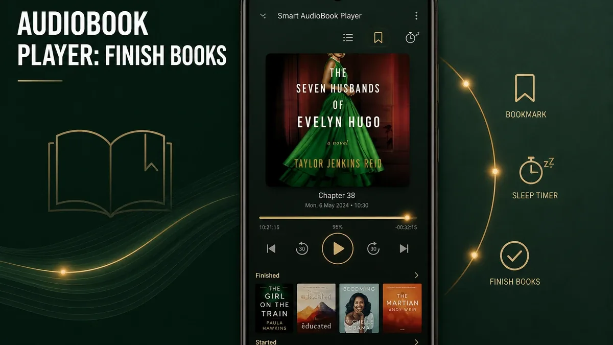When Smart AudioBook Player Is Better Than Music Apps for Finishing Local Audiobooks
