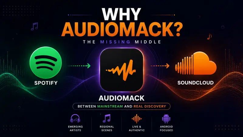 Why Audiomack Still Matters When Spotify and SoundCloud Already Exist