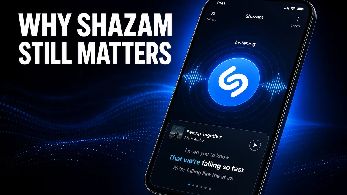 Why Shazam Still Matters When Searching Lyrics Is Too Slow for the Moment