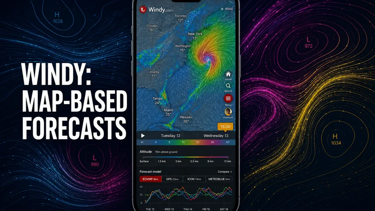 Windy vs AccuWeather: Which Weather App Is Better When You Need Maps, Not Just Daily Forecasts?